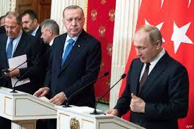 الرئيس التركي والروسي ( ارشيف)